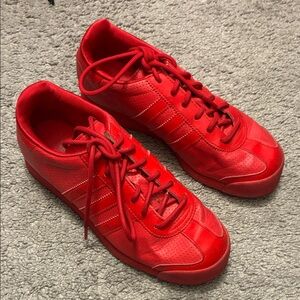Adidas Men's Vibrant Red Sneakers
